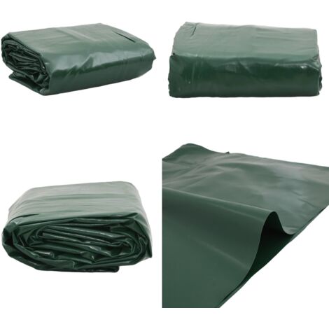 Telone Verde 4x8 m 650 g/m² - Copertura per mobili da giardino - Protezione da agenti atmosferici