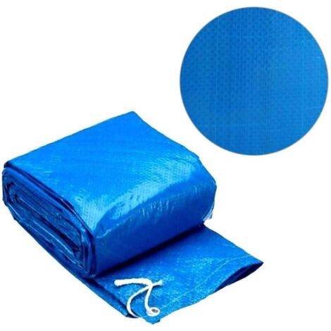 Teloni/coperture protettive di diametro 183 cm con corde di fissaggio per piscine fuori terra rotonde