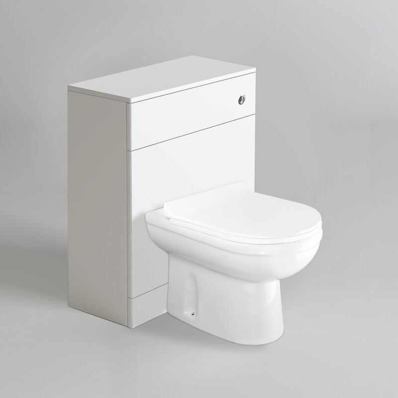 GoodHome Teesta Wall hung Rimless Toilet with Soft close seat