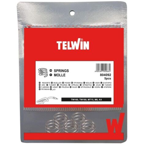 Telwin 8049092 Kit 5 molle per torce MIG