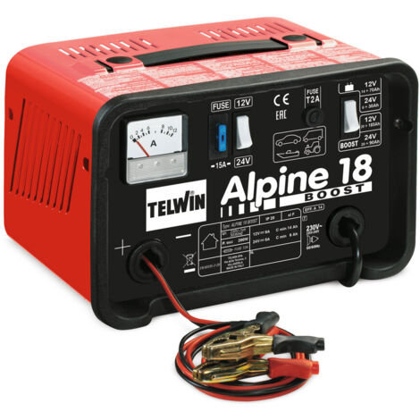 Telwin 807545 Alpine 18 WET 12/24V 200W Autoladegerät