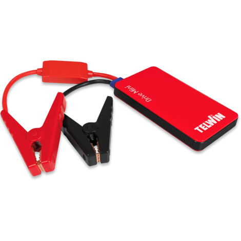 Telwin 829563 Tragbares Notladegerät Starter Mini USB-C/A 12V 1000A