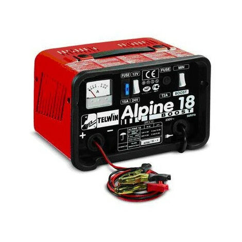 Telwin - Chargeur de batterie 12-24V 14-8A 200W - Alpine 18 Boost