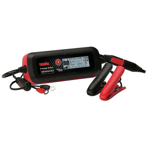 Telwin - Chargeur de batterie 807578 T-CHARGE 12 EVO 6V/12V