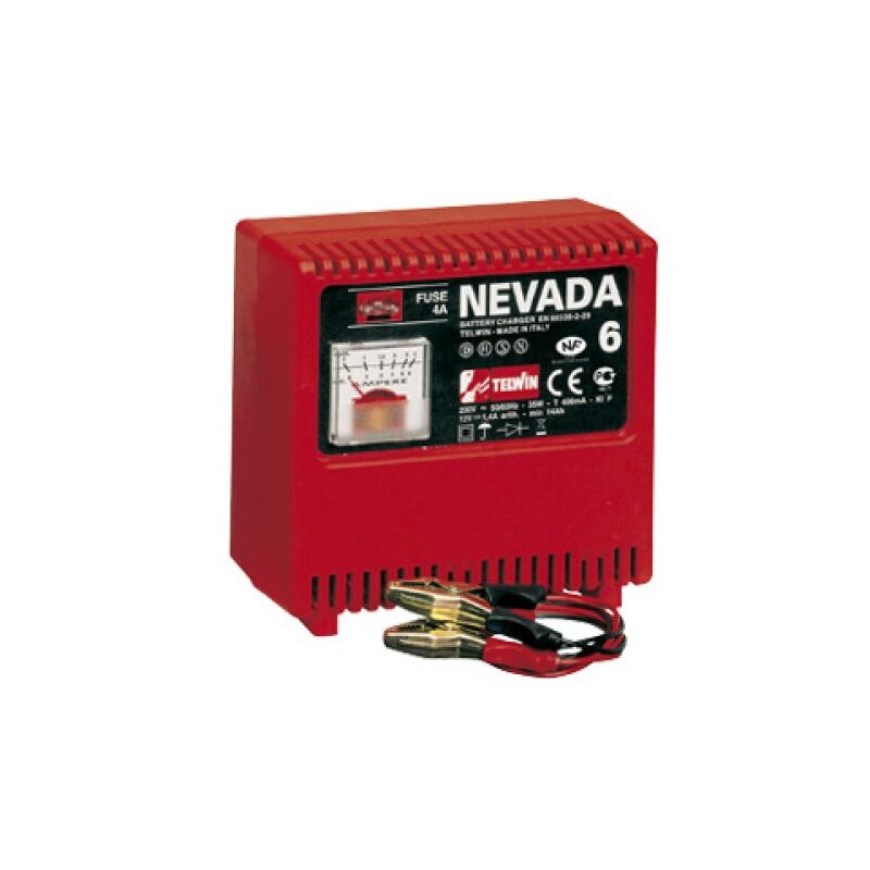 TELWIN - Chargeur de batterie VL / Moto 20 à 60ah - NEVADA6 - Ce produit de marque Telwin est neuf.