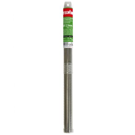 Telwin Elettrodi Rutili in Acciaio Inox, kit di 10 pezzi, 2.5 mm, Grigio