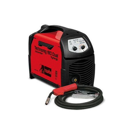 Telwin - Poste de soudage inverter à fil MIG-MAG/FLUX/BRAZING 1,6-3,8kW 60V - TECHNOMIG 180 DUAL EURO