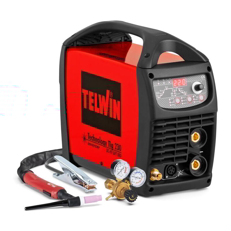 Poste à souder Inverter TIG - Technology TIG 230 DC + ACC - 230V - TELWIN - 852055