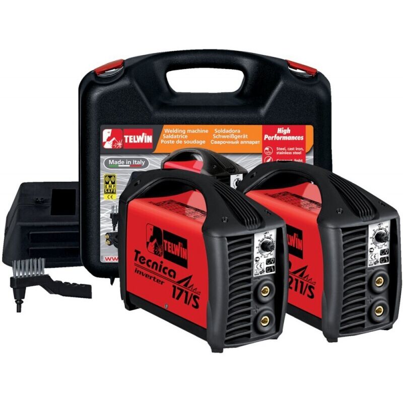 Poste a soude E-Inverter i. Koffer Tecnica 171/S 230V acx