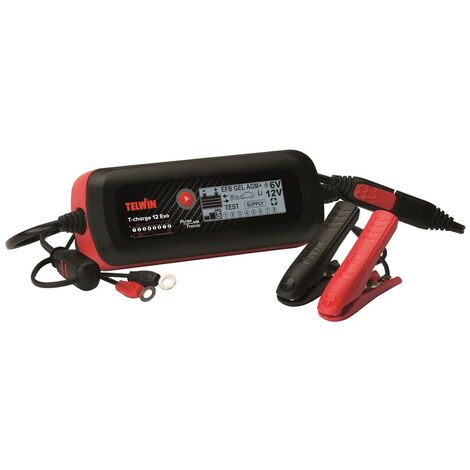 Telwin T-Charge 12 Evo Caricabatterie Tester e Mantenitore di Carica