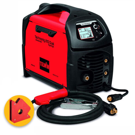 Telwin Technomig 210 Dual Synergic - Saldatrice inverter multifunzione Mig/Mag - Tig Lift - MMA
