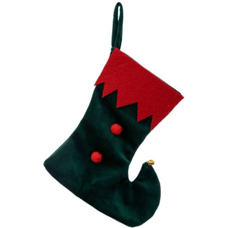 Tema bota duende verde 16cm - Feeric lights & christmas