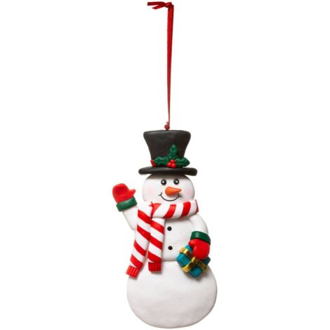 Tema de Navidad Papá Noel Muñeco de Nieve 2 Surtidos 13 cm - Feeric lights & christmas