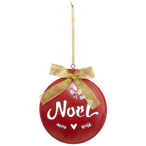 Tema de Navidad Perfore D12cm en metal - Feeric lights & christmas