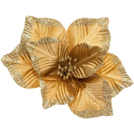 Tema poinsettia oro - Feeric lights & christmas