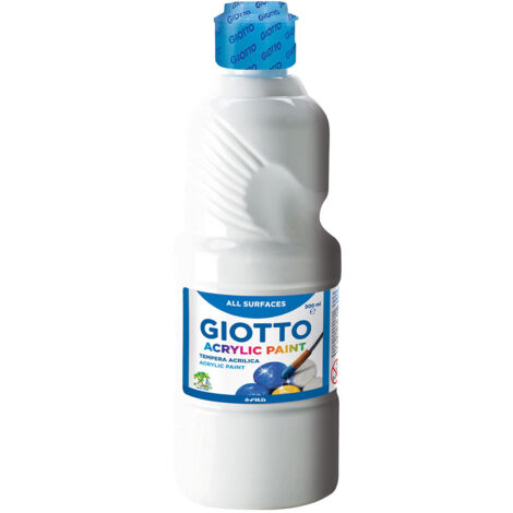 Tempera Acrilica 500 Ml. Bianco 01 X1