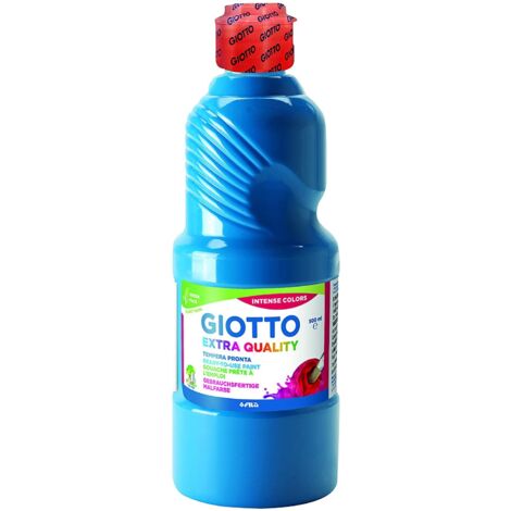 Tempera Giotto 500 Ml. Cyan 15 X1