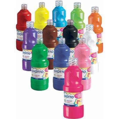 TEMPERA GIOTTO LAVAB.LIQ.500 ml ROJO VER