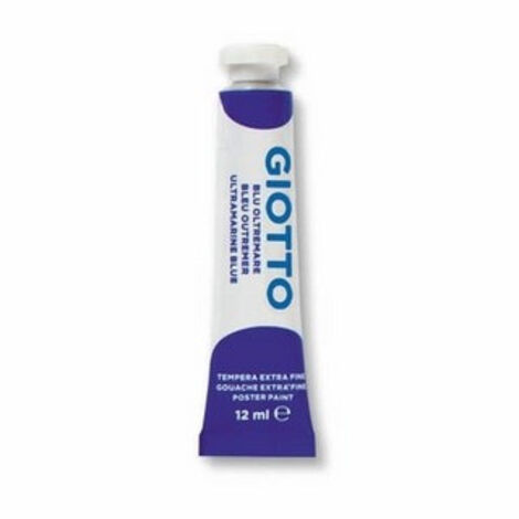 Tempera Giotto Tubo 4 Blu Oltremare 17 X6