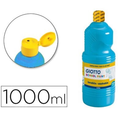 TEMPERA LÍQUIDA 1L GIOTTO AZUL CYAN