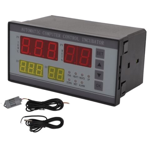 Temperatur- und Feuchtigkeitsregler für automatische professionelle Inkubatoren – AC160–240 V, 50 Hz