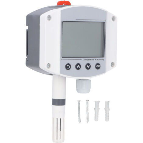 Temperatur- und Feuchtigkeitssensor mit LCD-Anzeige, 4–20 mA, für Industrieanlagen