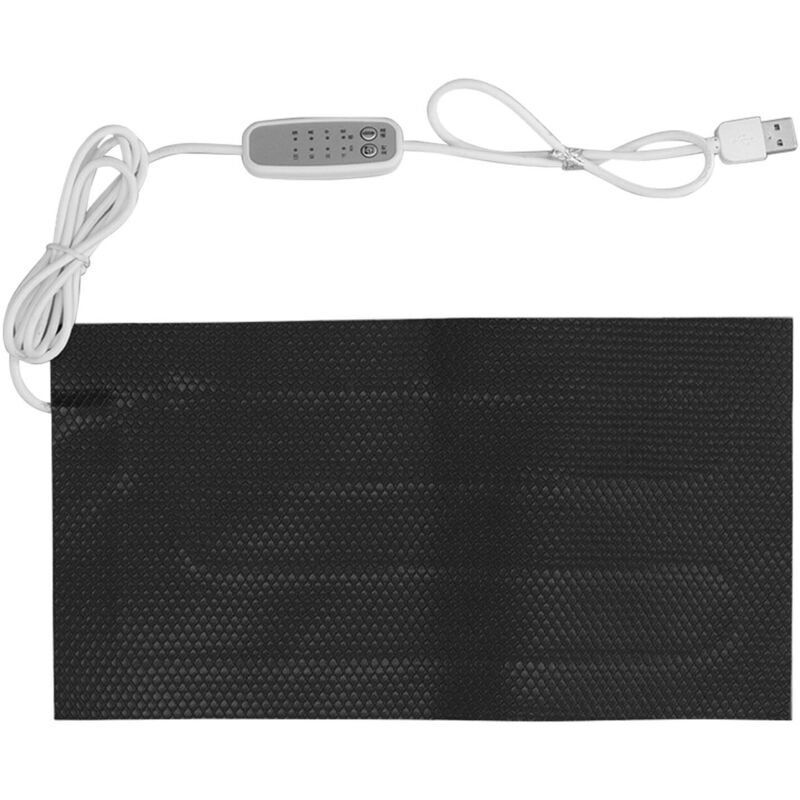 Température de chauffage de régulation 4 équipement USB Power étanche chauffant en tissu électrique DC5V 15x30cm / 5.91x11.81
