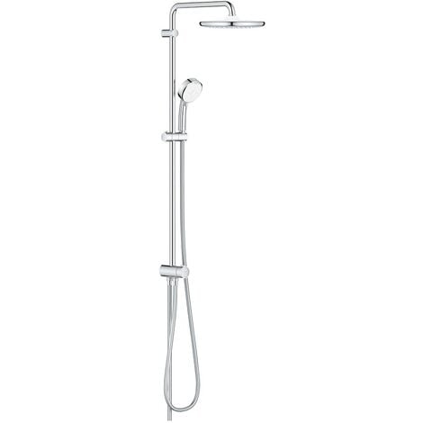 GROHE TEMPESTA COSMOPOLITAN SYSTEM 250 FLEX DUSCHSYSTEM MIT UMSTELLUNG FÜR DIE WANDMONTAGE