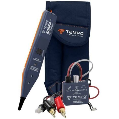 Tempo-Communications Greenlee 801K kit di test per cavi grigi