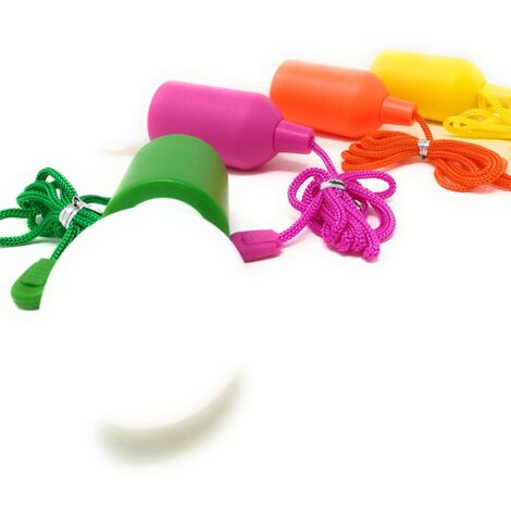 TEMPO DI SALDI 4 X Lampadina Led Portatile Colorata Senza Corrente Per Casa Campeggio Giardino