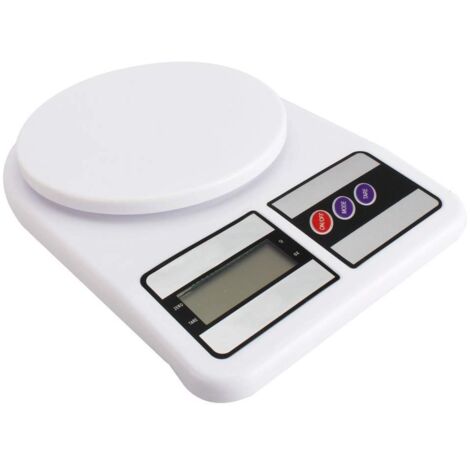 TEMPO DI SALDI Bilancia Digitale Da Cucina Elettronica Lcd Tasto Tara Casa Pesa Da 1 Gr A 7 Kg-