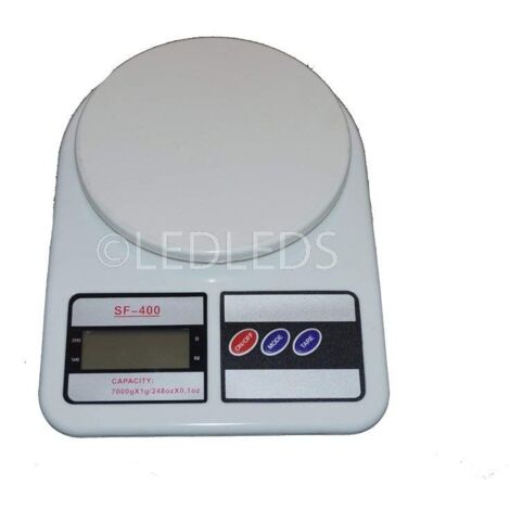 TEMPO DI SALDI Bilancia Digitale Da Cucina Elettronica Lcd Tasto Tara Casa Pesa Da 1 Gr A 7 Kg