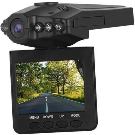 TEMPO DI SALDI Dvr Auto Hd Telecamera Scatola Nera 2.5” lcd Visione Notturna Cctv Registratore