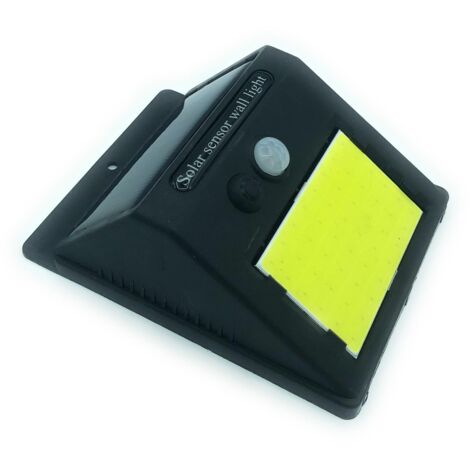 TEMPO DI SALDI Faretto Da Esterno Crepuscolare Ad Energia Solare Con 48 Led E Sensore