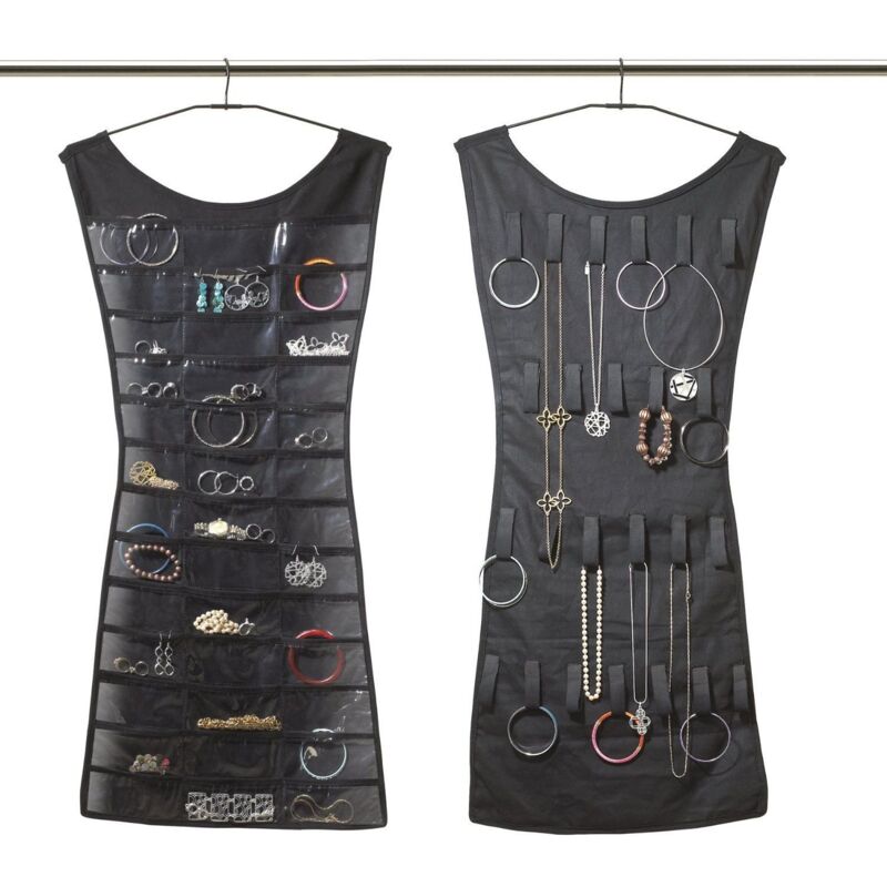Image of Vestito Espositore Raccoglitore Abito Porta Gioie Bracciali Collane Bigiotteria - Tempo Di Saldi