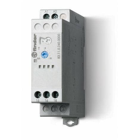 Tempo fonction AI multitension 1RT 16A 24-240VAC/DC de 0,05s à 10jrs 327983 FINDER 831102400000