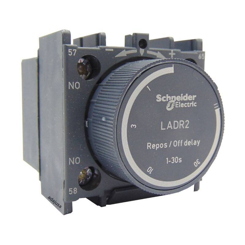 

Temporizador 0,1-30 seg retardo desconexión contactor - Schneider