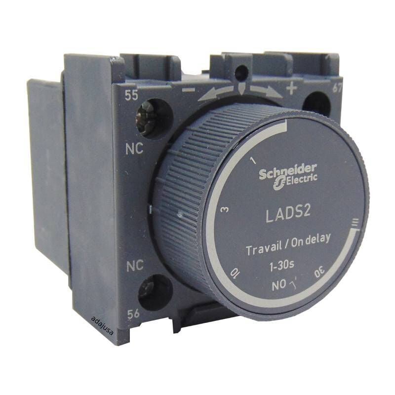 

Temporizador 1-30 seg retardo conexión contactor - Schneider