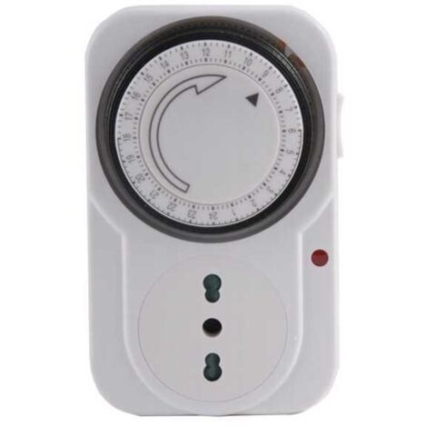 Temporizador analógico 24H 15Min Syntesy 00525