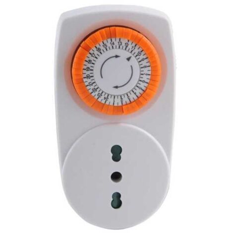 Temporizador analógico 24H 30Min Syntesy 07025