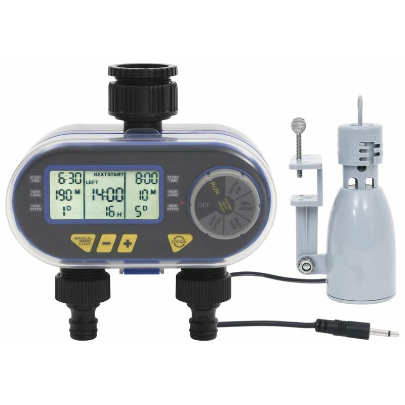 

Temporizador de agua digital salida unica y sensor de humedad