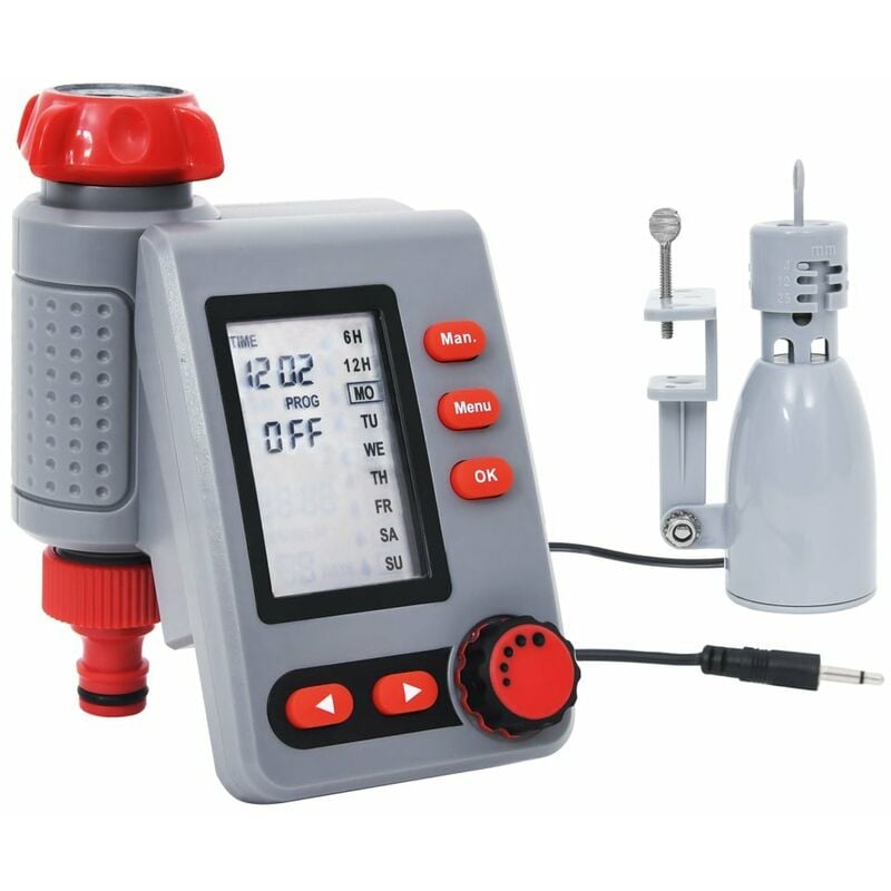 

Temporizador de agua digital salida unica y sensor de humedad