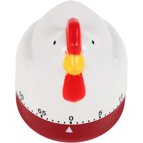 Temporizador de cocina mecánico, adorable temporizador de plástico para cocinar, temporizador multifuncional para el estudio y la cocina en casa.