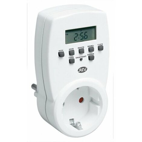 Temporizador digital blanco (por 12)