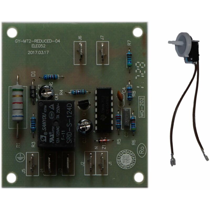 

Temporizador electrónico más interruptor de presión para W12p y W16p