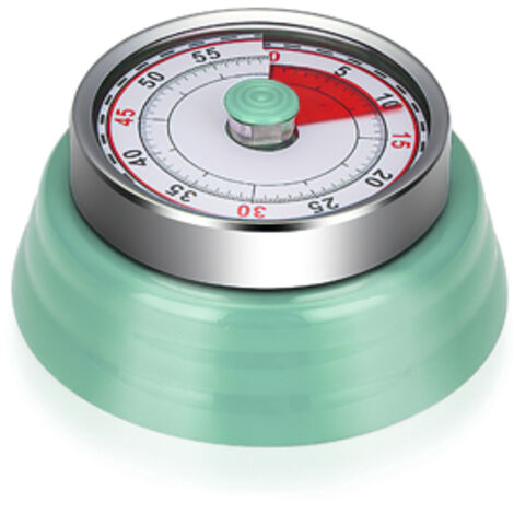 Temporizador mecánico, control de recordatorio de temporizador de cocina, temporizador mecánico de cuenta regresiva giratorio de 360 grados, mecánico para cocinar, aprendizaje (1-60 minutos)
