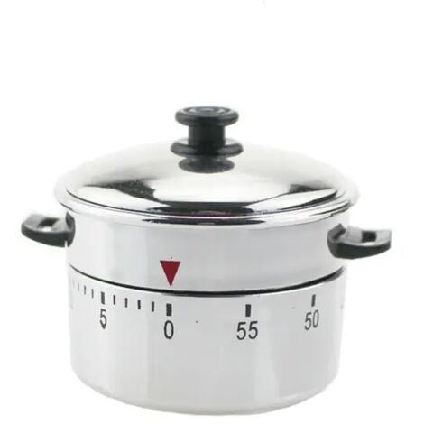 Temporizador mecánico de cuerda para olla a presión de cocina doméstica, administrador de recordatorios de tiempo