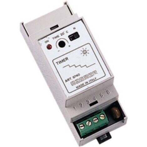 Temporizzatore 5A 240V 1-20 1200W 3 Fili ( MASTER cod. 9740 )