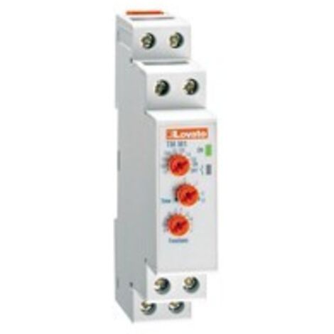 Temporizzatore Lovato multifunzione 1 modulo 12-240VAC-DC TMM1