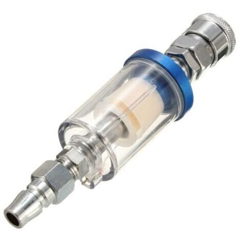 TEMPSA 1/4\'\' BSP Mini Filtre Séparateur Eau Huile Pneumatique Outil Pour Air Compresseur Pistolet à Peinture